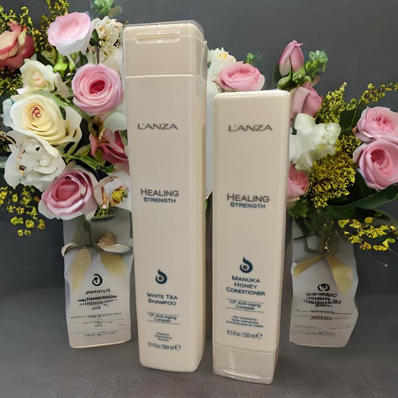 Lanza Hair Lanza Healing Strength Manuka Honey Shampoo Conditioner